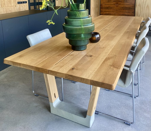 Arco Base Dining Table 320cm x 105 cm – eettafels, Stone, Wood (photo 2 of 7)