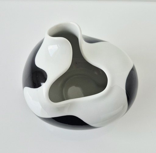 Rare Organic Vase Prof. Karl, Neurer KG Bavaria 1954