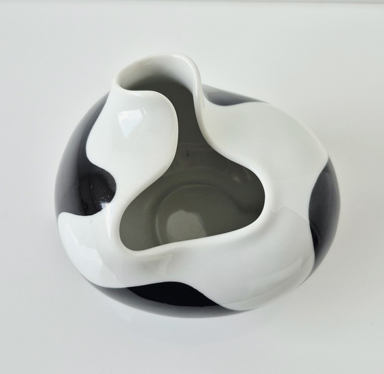 Image 1 of Rare Organic Vase Prof. Karl, Neurer KG Bavaria 1954