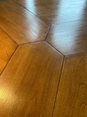 Beautiful round extendable table