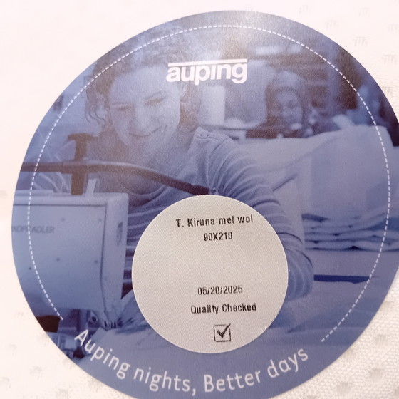 Image 1 of Auping Kiruna topper - 90x210