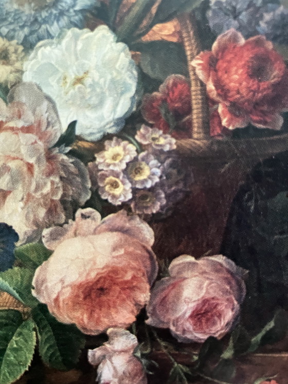 Image 1 of Set mit 2 klassischen Blumenstillleben – Pieter Faes & Cornelis van Spaendonck