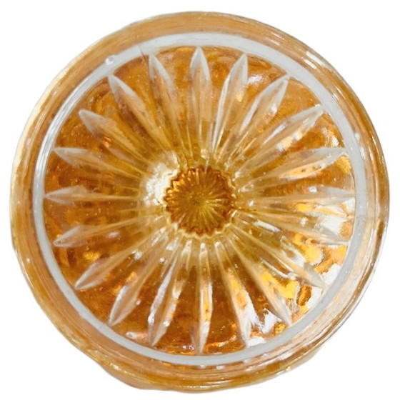 Image 1 of Piatto per dolciumi in vetro vintage Fenton Carnival, anni '60