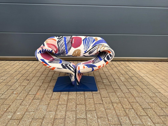 Image 1 of Silla Artifort Ribbon Pierre Paulin en tela de Pierre Frey La Toile du Peintre