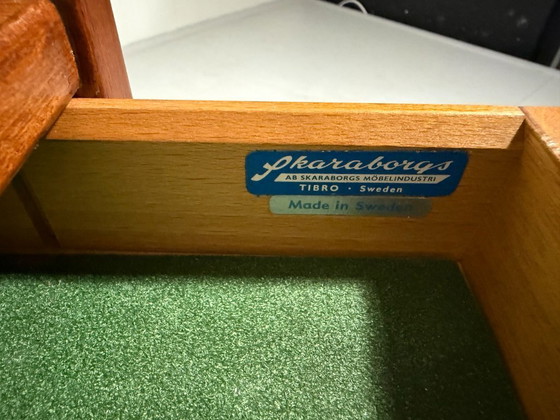 Image 1 of Tables gigognes en teck Skaraborgs Möbelindustri, Suède 1960