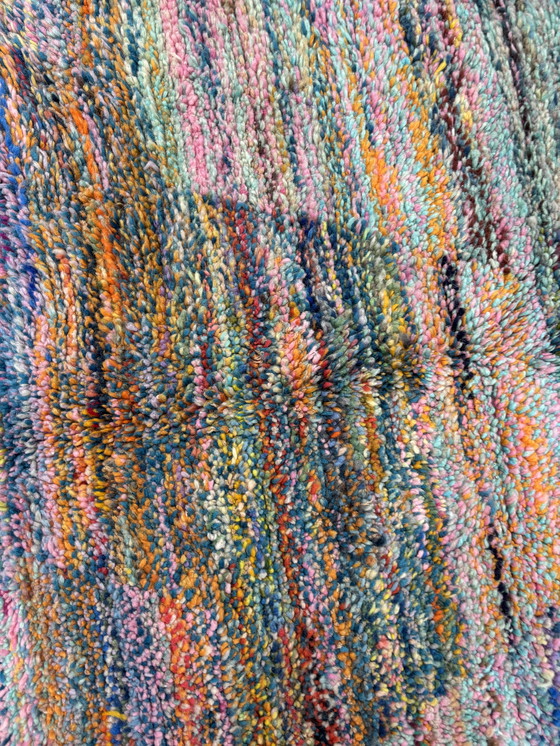 Image 1 of Bunter marokkanischer Berberteppich aus Schurwolle