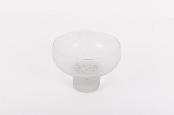 Image 1 of Ciotola in cristallo dal design italiano degli anni '80