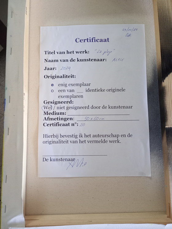 Image 1 of La Plage - Alfie 