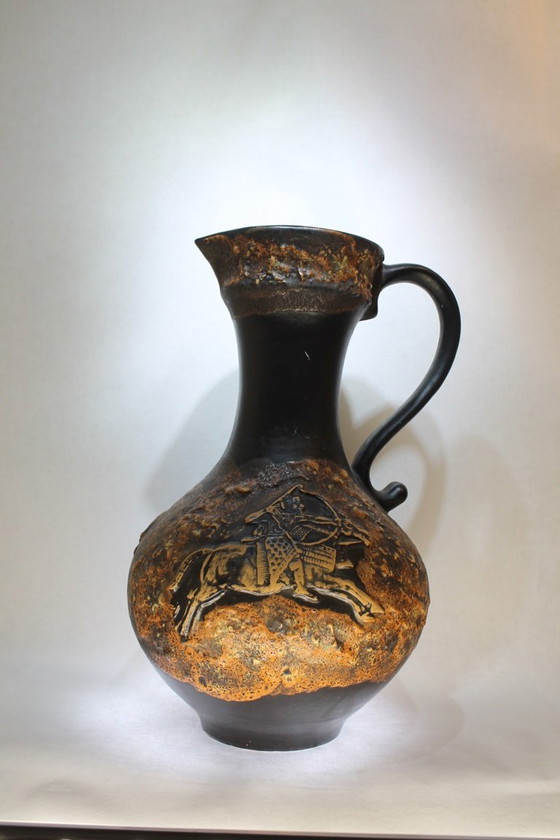 Image 1 of Brocca in ceramica della Germania occidentale di Walter Gerhards