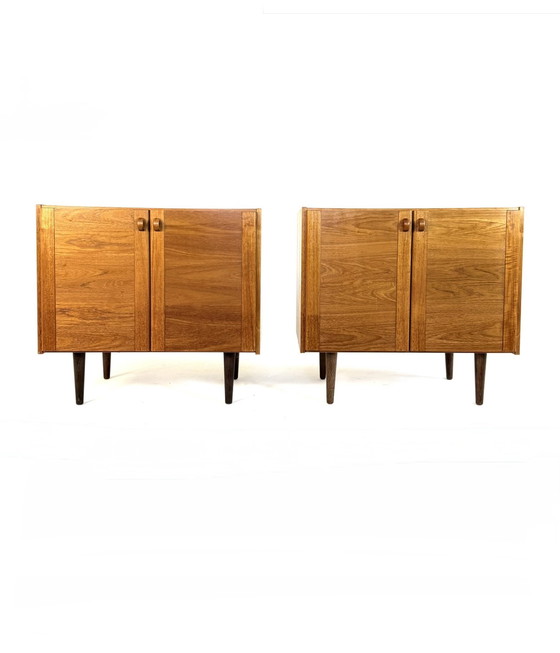 Image 1 of Set of 2 vintage teak wall cabinets, Domini Møbler '60