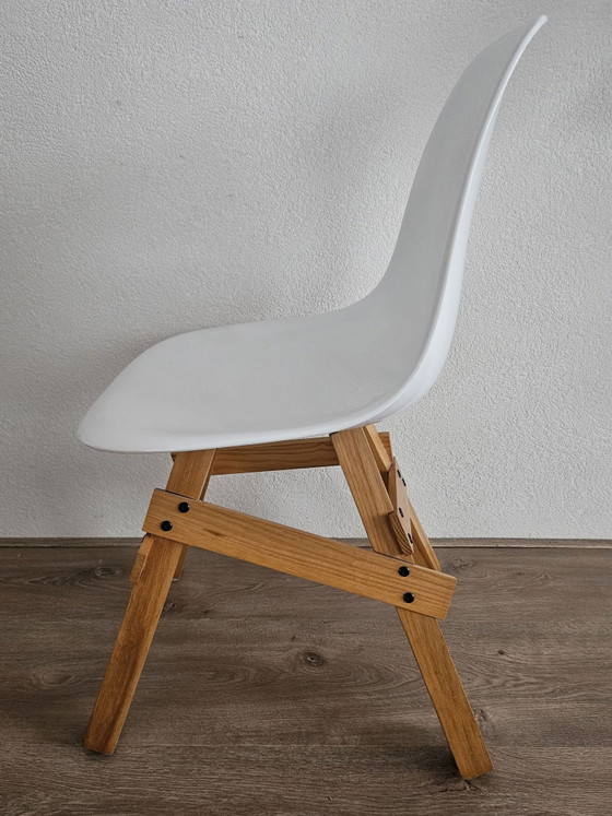 Kubikoff Icon Chair style – Sander Mulder Icon Base – white design chair – Dining chairs, Metal, Plastic (photo 13 of 15)