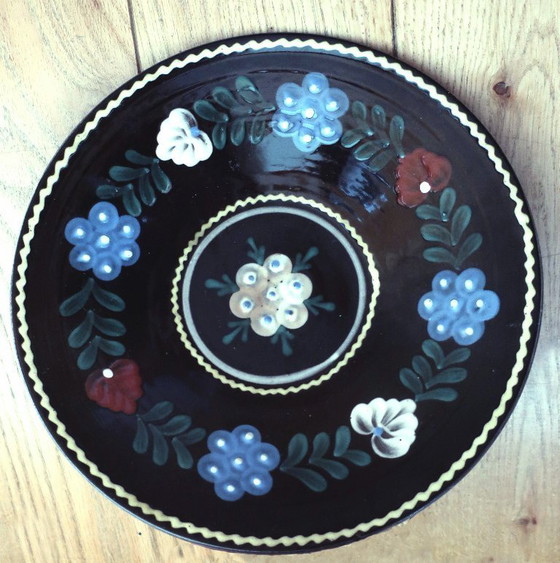 Image 1 of Plaques murales en majolique, céramique de Pozdišov, Slovaquie