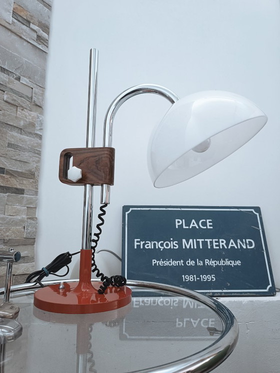 Image 1 of Bedeutende Designerlampe von Pinokio aus den 1970er Jahren