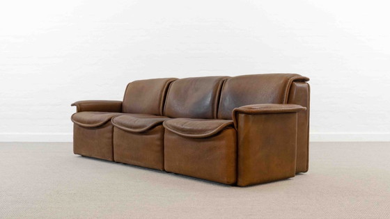 Image 1 of Modular De Sede Sofa DS-12 in Cognac Leather, 70s