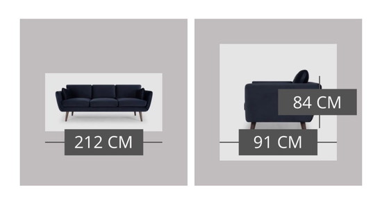 Image 1 of 3-Sitzer-Sofa von Sofacompany