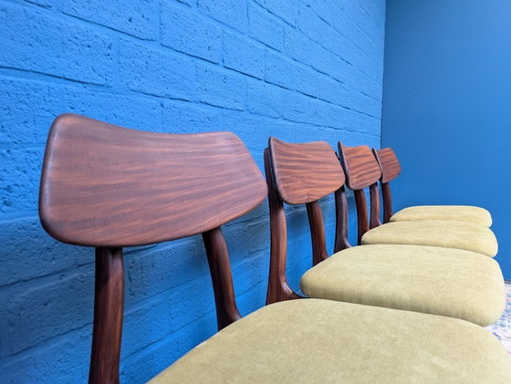 Image 1 of 4x Sedie vintage, Louis van Teeffelen, anni '60