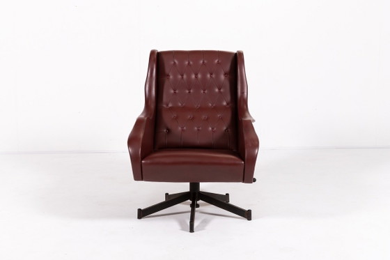 Image 1 of Italienischer Lounge-Sessel im Mid-Century-Modern-Stil, 1960er Jahre