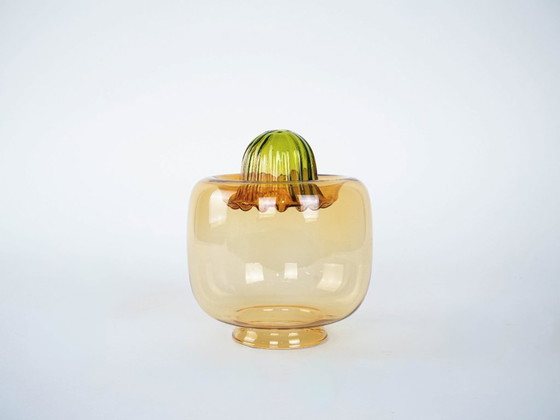 Image 1 of Décoration de table en verre, design italien, années 1970, fabriquée en Italie