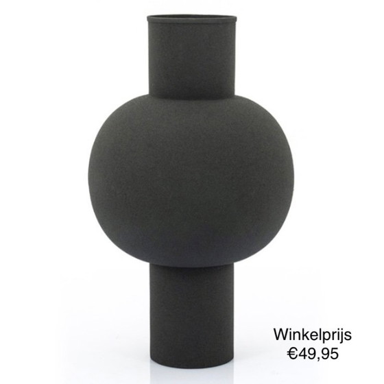 Image 1 of BLACK ROMAN VASES - Set of 5 ♥️ NEW