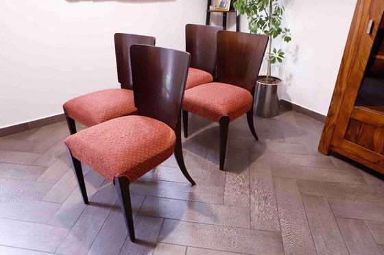 Image 1 of Set di 4 sedie da pranzo Lollipop H-214 di Jindřich Halabala