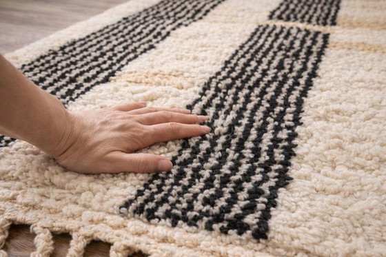 Beni Ouraine tapijt, handgeweven, traditioneel ambacht, 150/350 cm – Aime Té, Vloerkleden en tapijten, Wool (photo 4 of 5)
