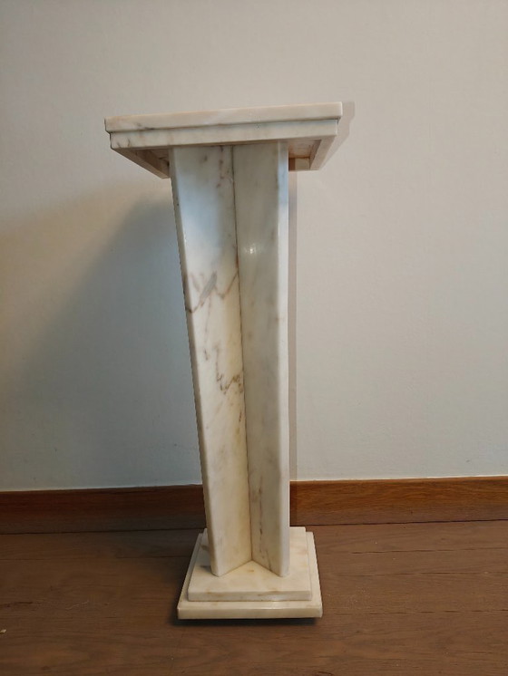 Image 1 of Marble column / pedestal - Art Deco - ca. 1930-1950