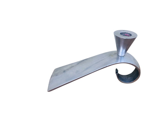 Image 1 of Porta komma kandelaar in alluminio vintage Matthew Hilton Londen 