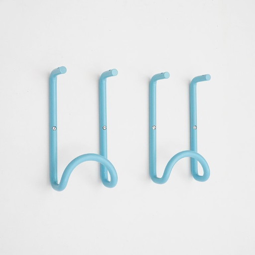 Pair of “Taka” coat hooks by Cesare Rota Nodari for Acerbis, 1970s