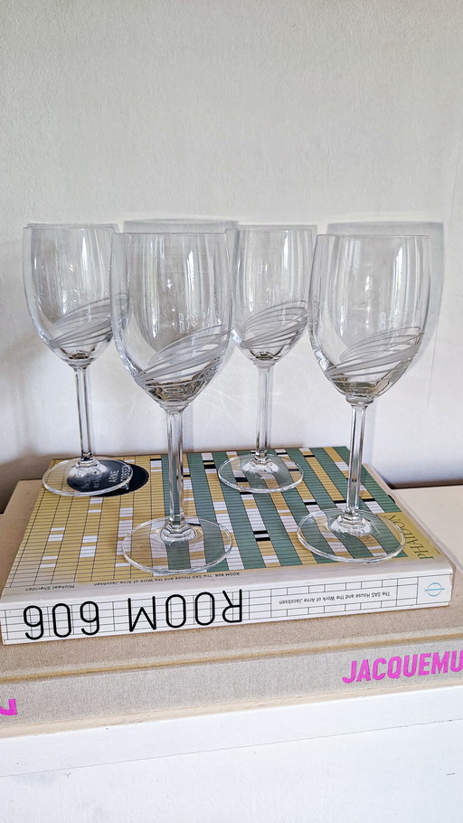 4x Bicchieri da vino in cristallo Spiegelau 80s