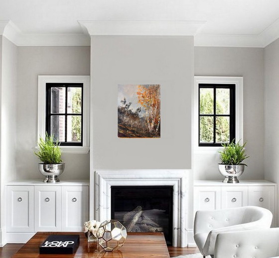 Aspensiones in Autumn – Paintings & Drawings, Canvas (photo 5 of 5)