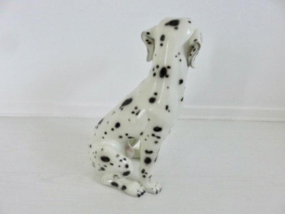 Image 1 of Pezzo di ceramica molto grande raffigurante un dalmata, Italia 1960-1970
