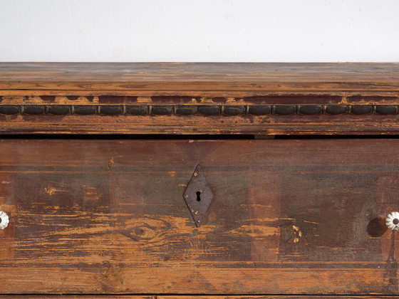 Antique chest of drawers with porcelain handles (c.1920) #77 (photo 31 of 40)