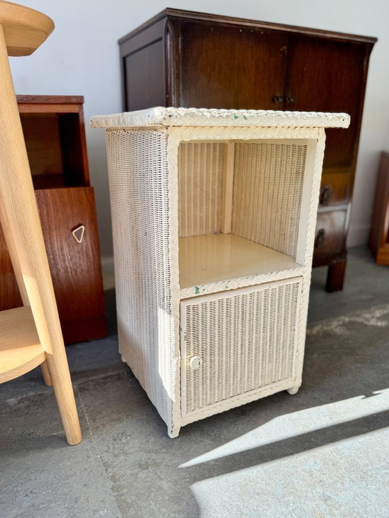 Image 1 of Comodino vintage di Lloyd Loom