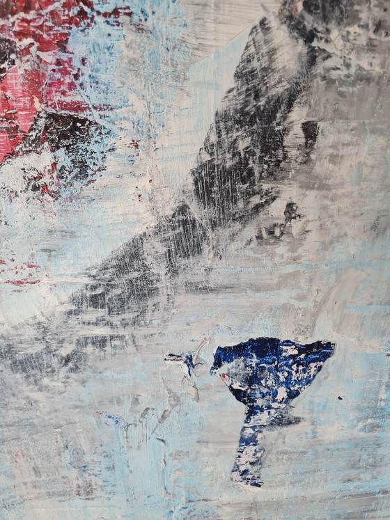 Image 1 of Abstract love, oil painting
