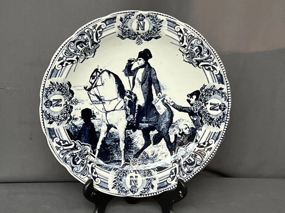 Grande piatto da collezione "Napoleone"., Stoviglie, Porcellana (foto 2 di 5)