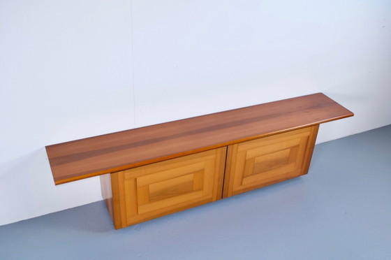 Image 1 of SHERATON SIDEBOARD GIOTTO STOPPINO & LODOVICO ACERBIS EXOTIC WOOD ACERBIS PUBLISHER 1977