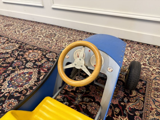 Postmodern Pedal Car by Christophe Gilet for Vilac – Decorative Objects, Metal, Plastic (photo 8 of 10)