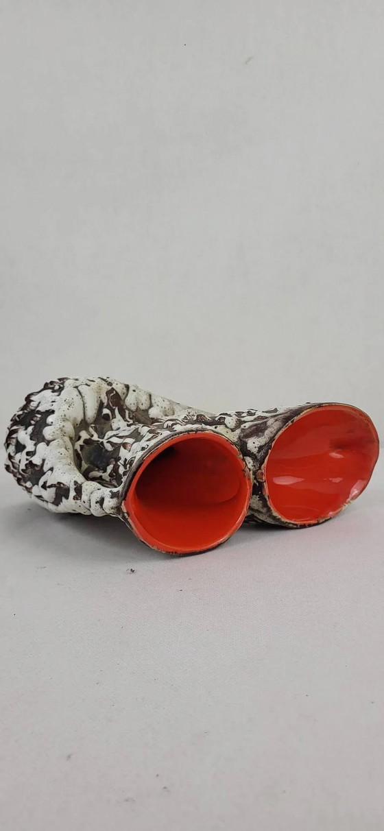 Fat Lava Vase Small Massé Morvan – Porcelain, Vintage (photo 6 of 8)