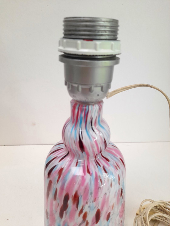 Image 1 of Beautiful speckled Murano glass lamp base