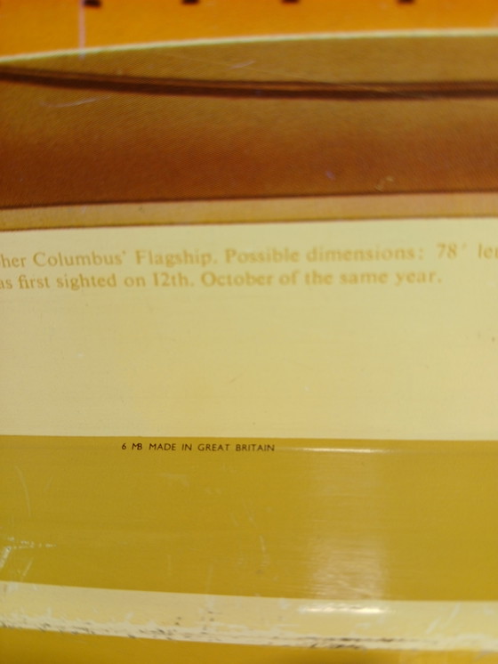 Image 1 of Vassoio di metallo con Santa María di Keith Cresswell