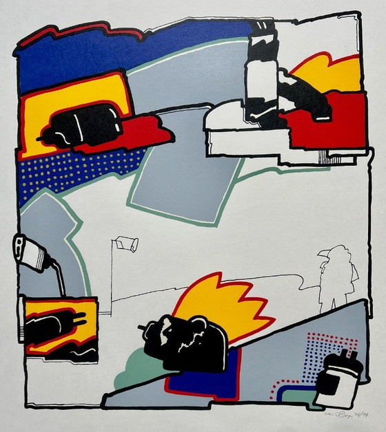 Image 1 of Sérigraphie Huibert van Dorp