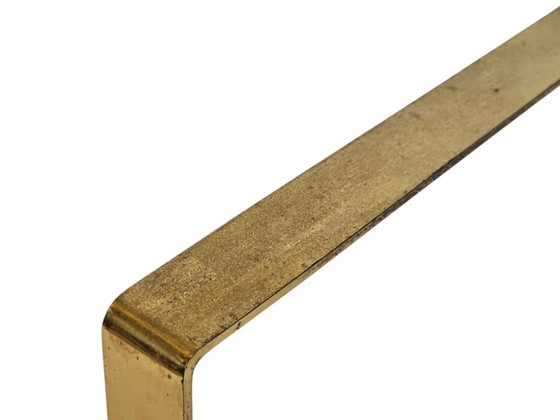 Image 1 of Magazine holder - design David Lange - lucite - brass - plexiglass - France - 70s