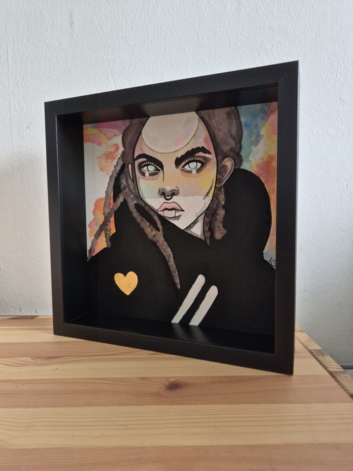 The Quiet Rebel painting