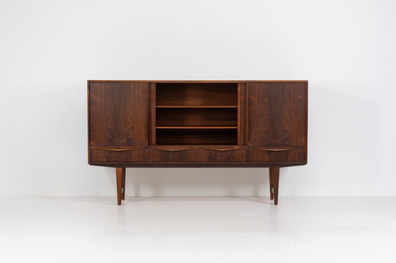 Image 1 of Rosewood sideboard by E.W. Bach for Sejling Skabe (Denmark, 1960s).