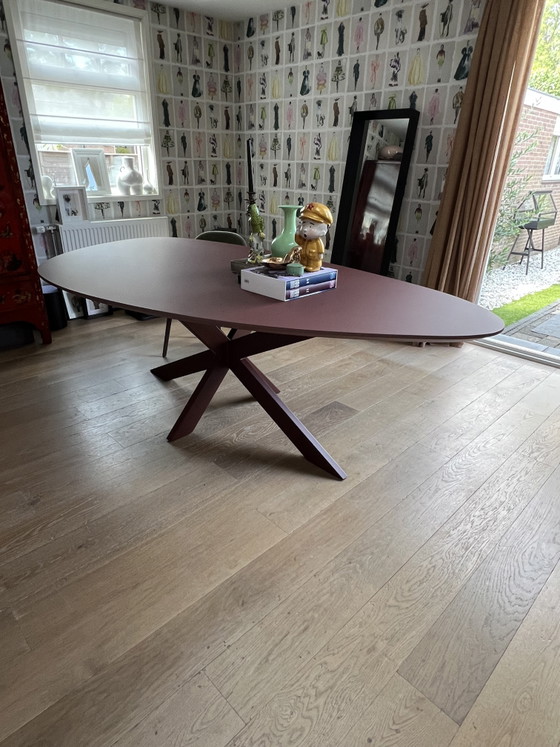 Eettafel Table Du Sud Z.G.A.N. – Metal, Wood (photo 3 of 8)