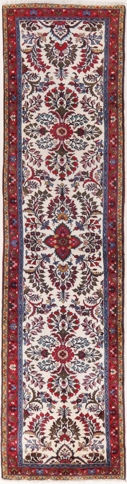 Image 1 of Tappeto persiano originale, autentico Sarough, molto fine, 352 x 81 cm, condizioni eccellenti