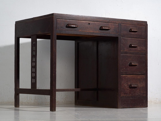 Antique Japanese desk - Showa Period (c. ) #40 (photo 29 of 40)