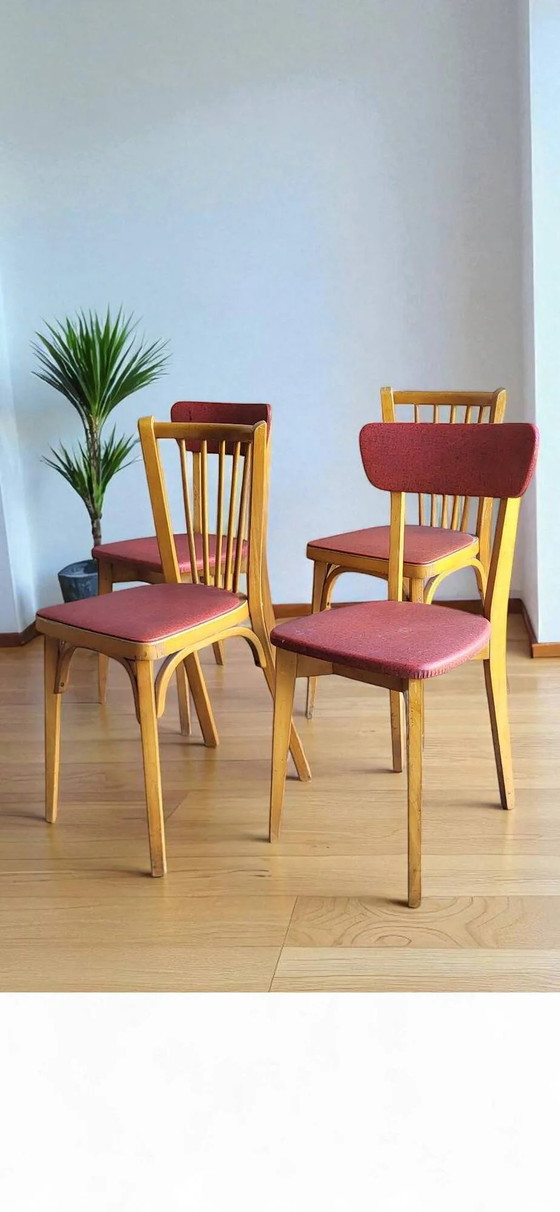 4 sedie vintage & Baumann – Sedie da pranzo, Wood (photo 12 of 12)