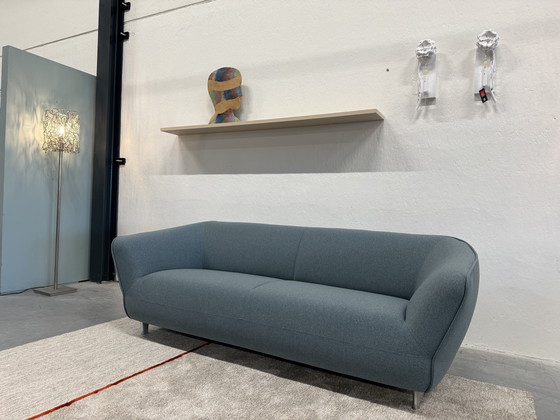 Image 1 of Pode Turia Bank 3 Zits blauw stof