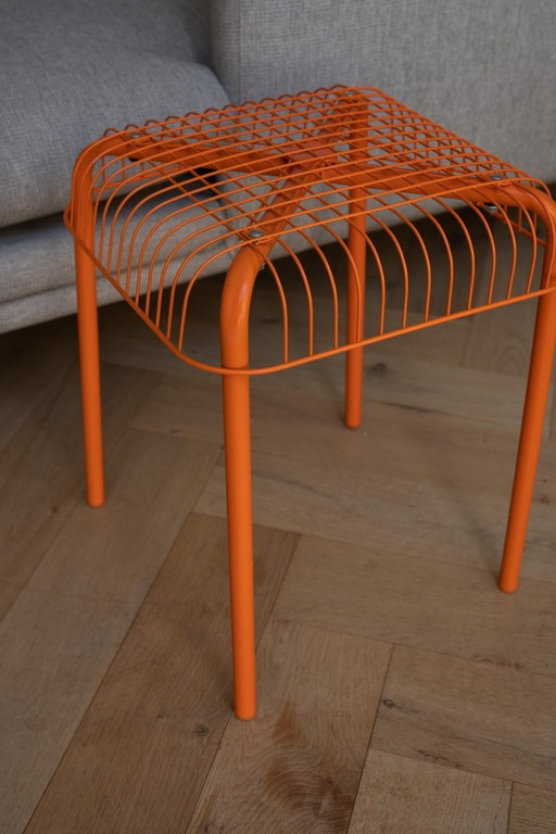 Tabouret métallique vintage Ikea Vasteron